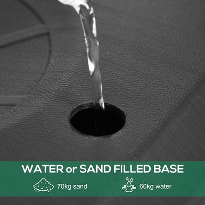 SPORTNOW Kids Adjustable Basketball Hoop: Height 1.8-2m, Portable Stand, Wheels