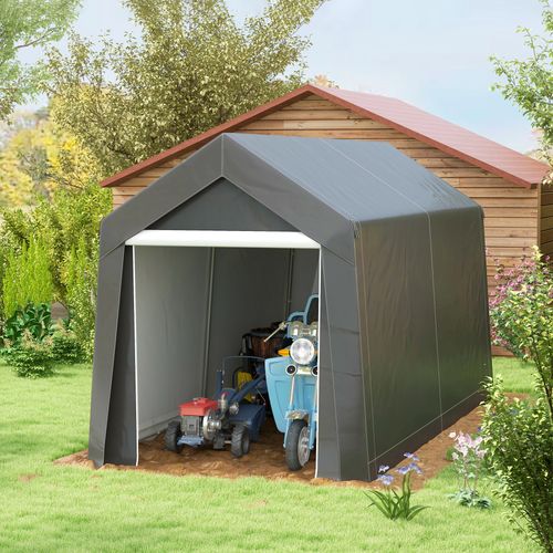 Outsunny 2.1 x 3.6(m) Portable Shed, Waterproof and Heavy Duty