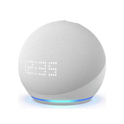 AMZ Echo Dot 5th Gen w/ Clock, Alexa Voice Control - Best Quality Sound - 2022
