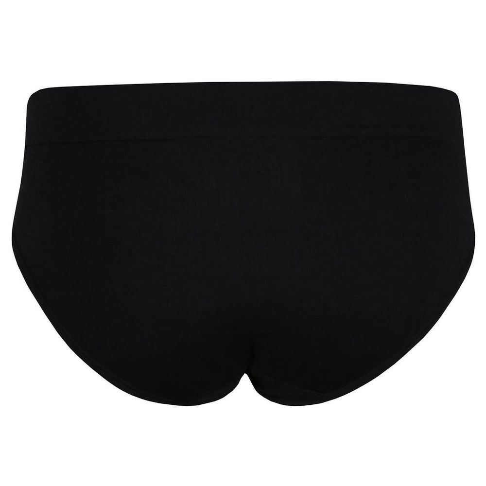 Reebok Women's 3 Multi Pack Seamless Brief, Black, Sizes XS-XL