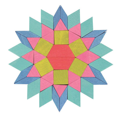 LELIN WOODEN MOSAIC BLOCKS 250PCS L10263