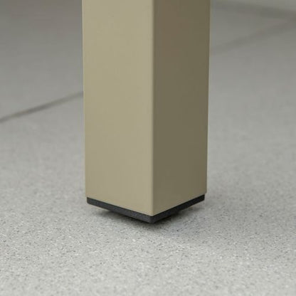 4 PCs Aluminium Garden Furniture Set w/ Thick Padded Cushion