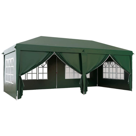 High Quality 3x6m Pop Up Gazebo Tent - Perfect for Parties & Outdoor Events- Easy Setup & Storage