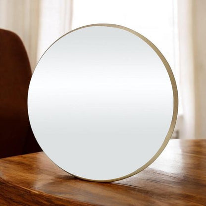 50X50CM GOLD BEVELLED MIRROR