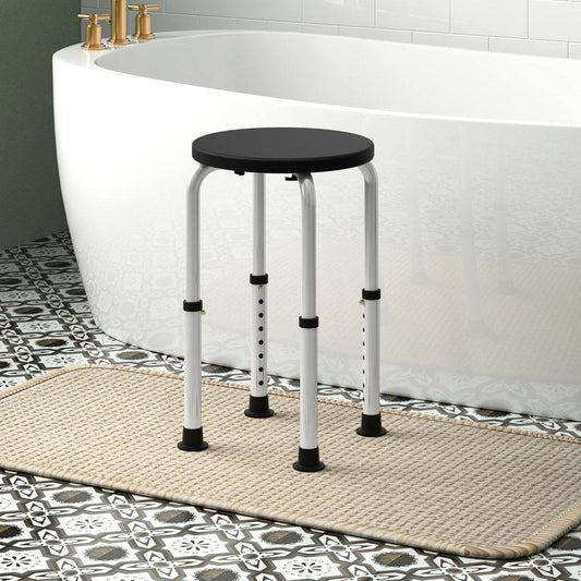 Homcom Bath Chair Height Adjustable Shower Seat for Elderly Disabled