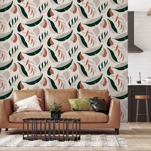 PTW Falling Leaves Neutral sw12 wallpaper