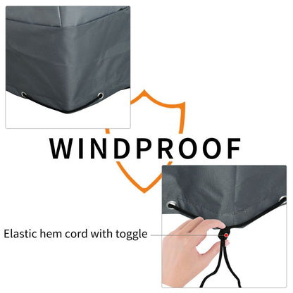 Ultimate Outdoor Furniture Cover Set | Water Resistant | 200x86cm | Professional Quality