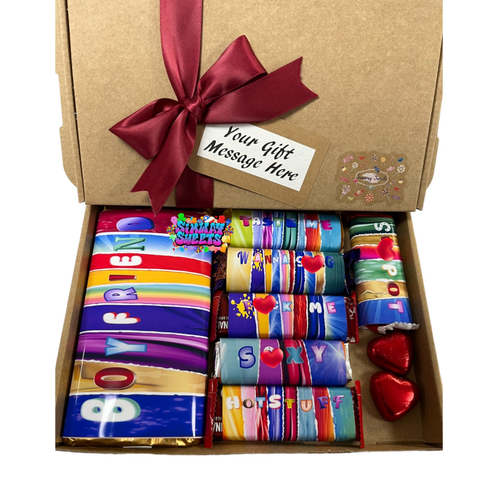 Be My Valentines Novelty Adult Chocolate Gift Box Exclusive To Simway Sweets