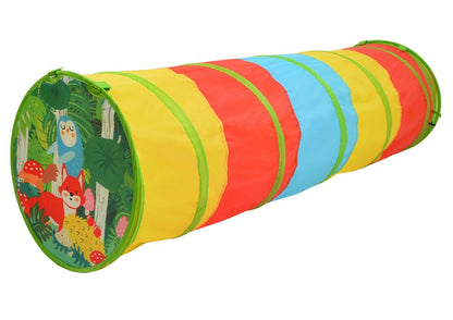 SOKA Play Tunnel: Multicoloured Pop Up Jungle Indoor/Outdoor Garden Tents for Kids - High Quality & Endless Fun