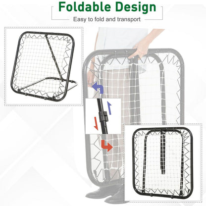 Pro Rebounder Net Goal | Football, Baseball | HOMCOM