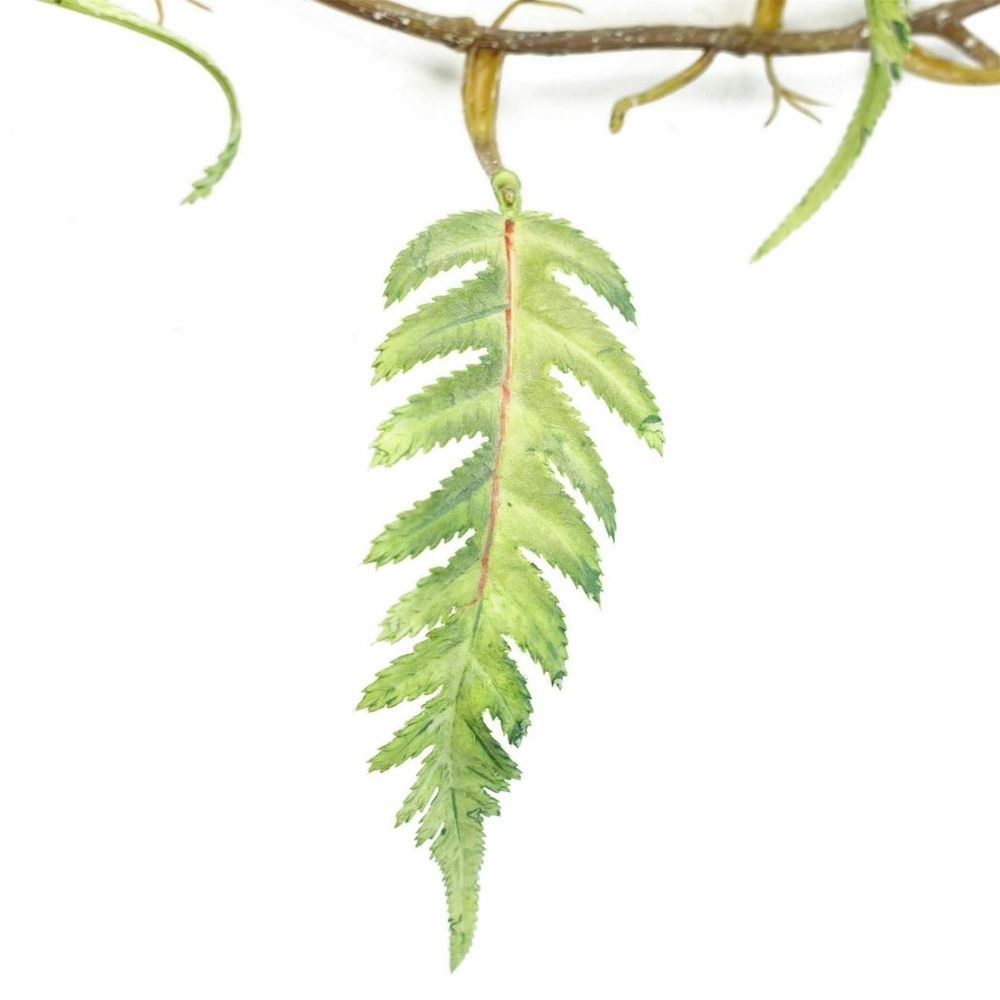 Realistic 125cm Hanging Fern Plant - Lifelike Foliage, Botanical Display