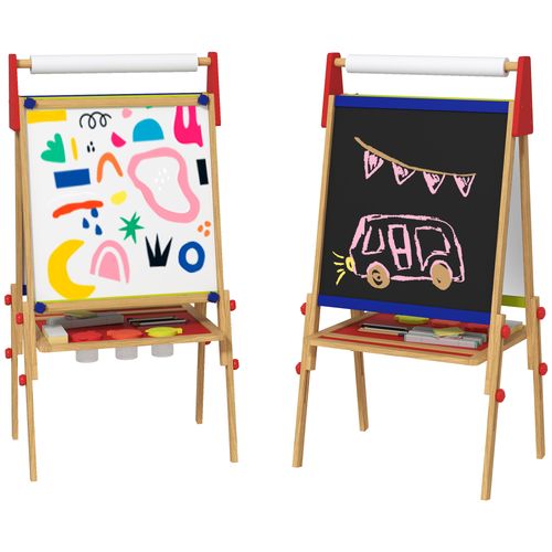 AIYAPLAY 3 in 1 Kids Easel with Paper Roll