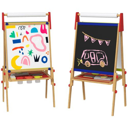 AIYAPLAY 3 in 1 Kids Easel with Paper Roll
