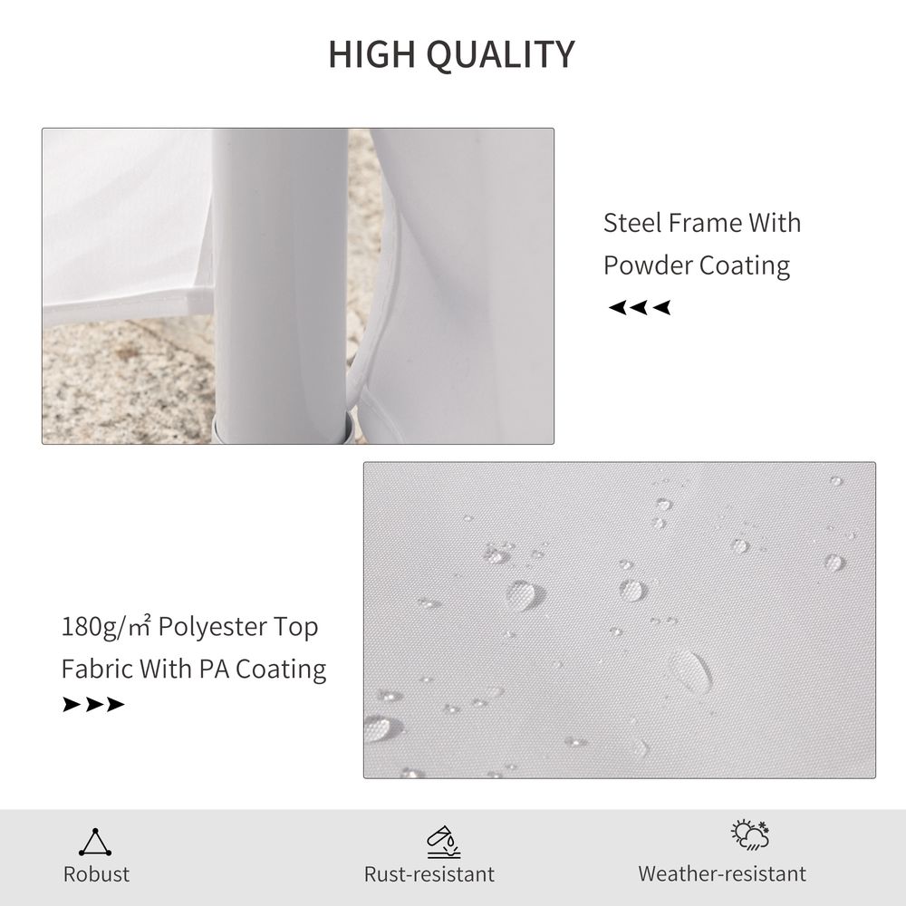 Extra Large Octagonal Party Tent - 6.8m x 5m - High Quality & Waterproof - Ideal for Weddings and Events