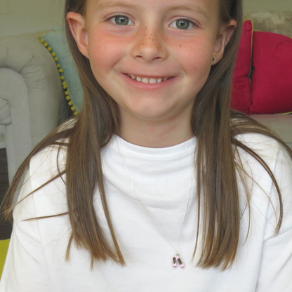 Ballet Shoes Necklace & Jewellery Box Gift Hamper | Girls Birthday | Gift For A Dancer | Dance Gifts | Girls Christmas Present | Gifts UK