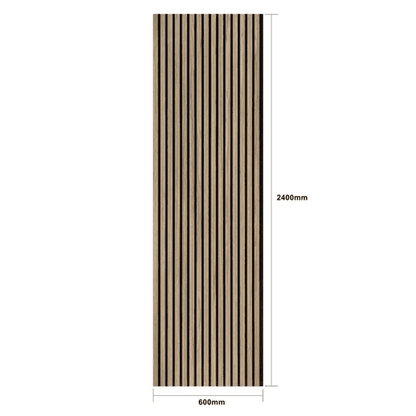 Walnut Acoustic Wall Panels (2 Pack)