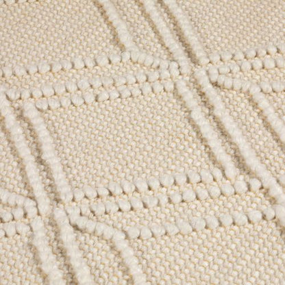 Blenheim Diamond 100% Pet 160x230cm Cream Rug