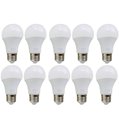 E27 9W Energy Saving Warm White LED Light Bulbs A60 E27 Screw-in non dimmable bulbs