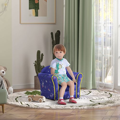 AIYAPLAY Kids Sofa Chair with Planet Dinosaur Design for Bedroom, Playroom