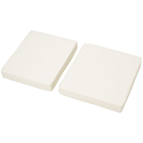 Outdoor Seat and Back Cushion Set Replacement Cushions, Cream White