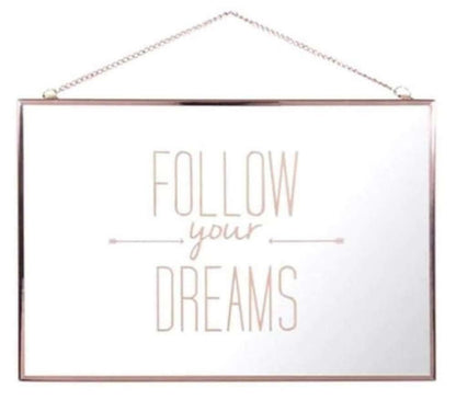 20x30x1cm Decorative Dream Mirror - High Quality, Motivational Wall Décor