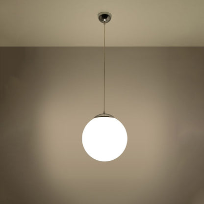 Minimalistic Pendant Lamp - Steel, Glass Ugo Design