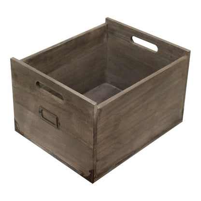 Premium Wooden Office Storage Box, 26x32x20cm. High Quality & Durable. Ideal for Home Offices, School & Homework Areas.