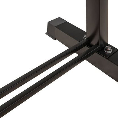 SPORTNOW Flat Weight Bench with Dumbbell Rack, 300KG Weight Capacity