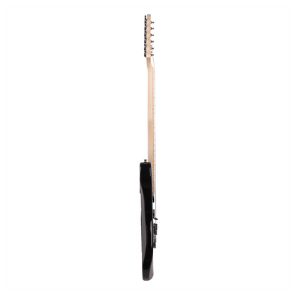 Glarry GST Stylish Electric Guitar Kit with Black Pickguard Sunset Color