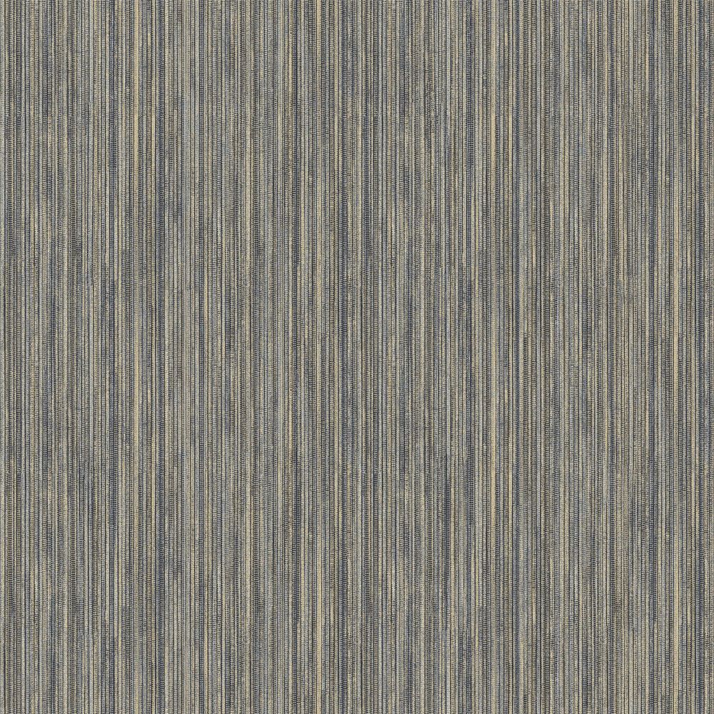 Premium Japandi Grasscloth Navy Gold Wallpaper - High Quality & Elegant Design