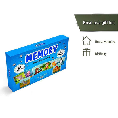 Cardboard Memory Matching Cards Animal