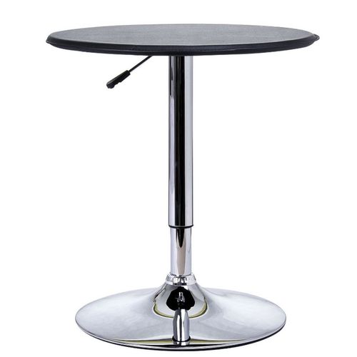 Coffee Table Perfect for Kitchen Dining Room Height Adjustable Bar table Black and silver