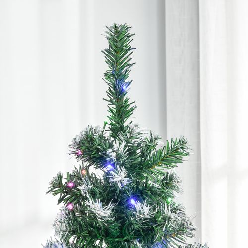 5FT Prelit Artificial Xmas Tree Holiday Decor  250 Colourful LED Light