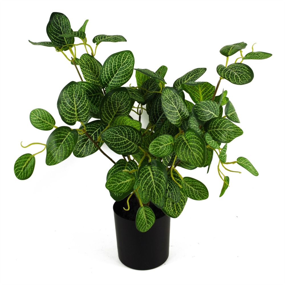 40cm Variegated Pothos Plant: Lifelike, Quality, Elegant Indoor Decor
