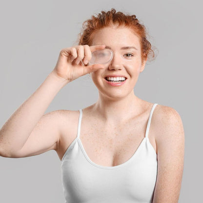 Aquarius Silicone Make-Up Sponge, Keep your makeup on your face, Clear