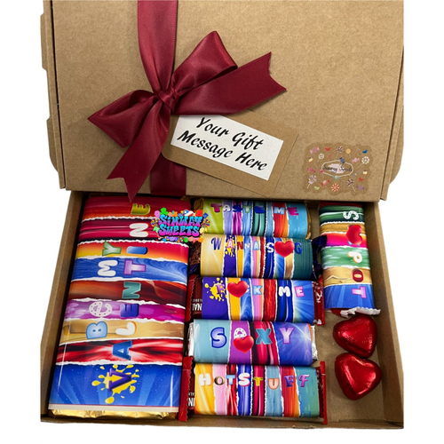 Be My Valentines Novelty Adult Chocolate Gift Box Exclusive To Simway Sweets