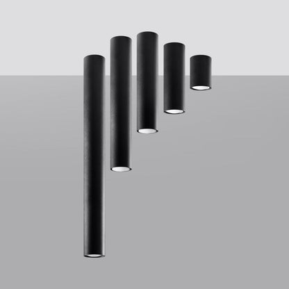 Modern Steel Ceiling Lamp: Lagos Design | Industrial Loft Lighting | High Quality GU10 | Stylish & Original