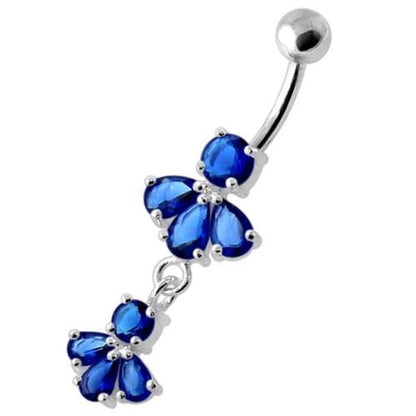 Fancy Jeweled Navel Belly Ring 
