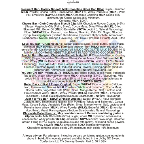 Fun Fathers Day Novelty Chocolate Wrapper Gift Box - Dada