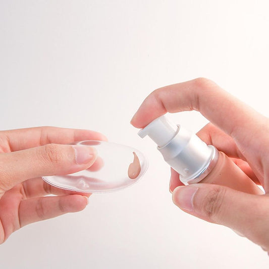 Aquarius Silicone Make-Up Sponge, Keep your makeup on your face, Clear