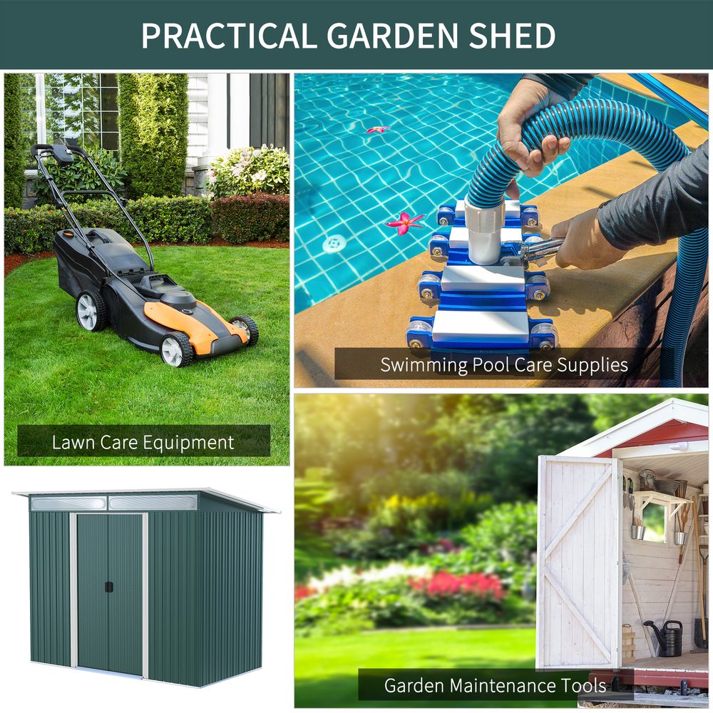 Premium Outdoor Storage Shed - Spacious, Durable & Lockable - Ideal for Tools, Equipment & Bikes