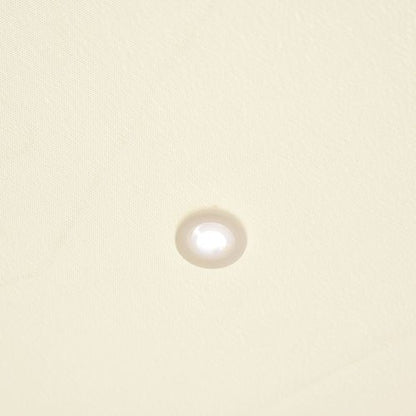 4 x 3 Meters Canopy Metal WallCream 4m 3m