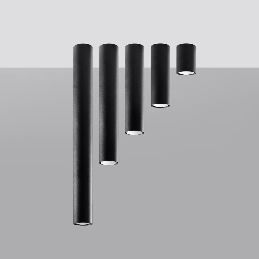 Modern Steel Ceiling Lamp: Lagos Design | Industrial Loft Lighting | High Quality GU10 | Stylish & Original