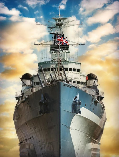 Imperial War Museum HMS Belfast 1000 Piece Jigsaw Puzzle