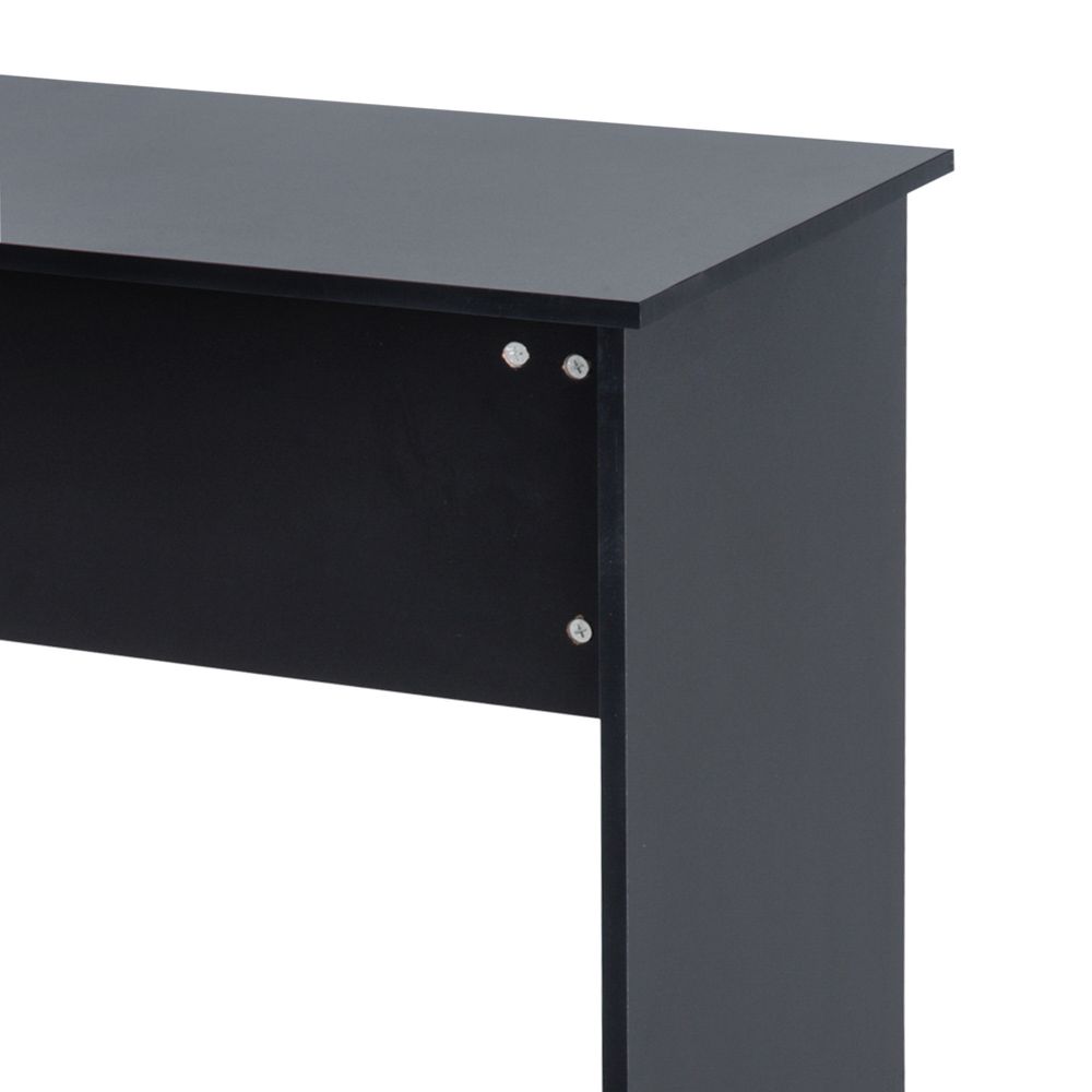 HOMCOM Workstation - 50Lx90Wx74H cm, Black