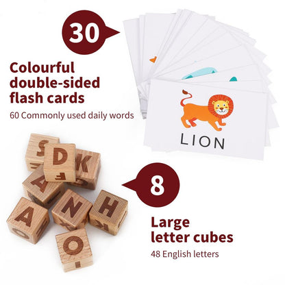 SOKA Wooden Spelling Game 0000274