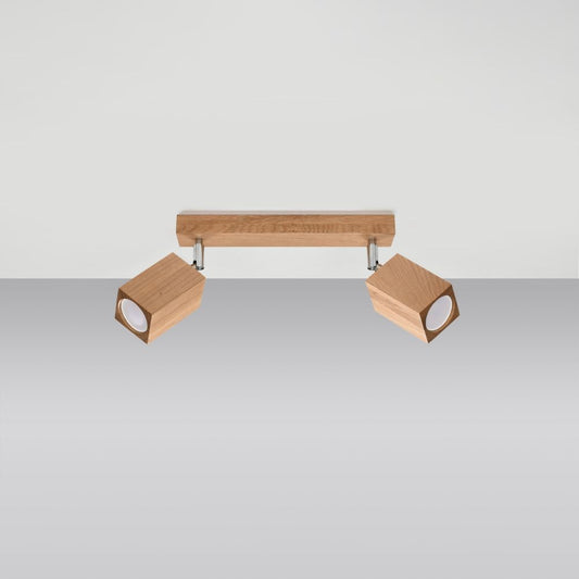 Ceiling lamp wood Keke Scandinavian Design GU10