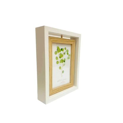 Exquisite Swivel Photo Frame. Dual-Sided Display for 4x6 Photos. Elegant Design. Perfect Home Decor.