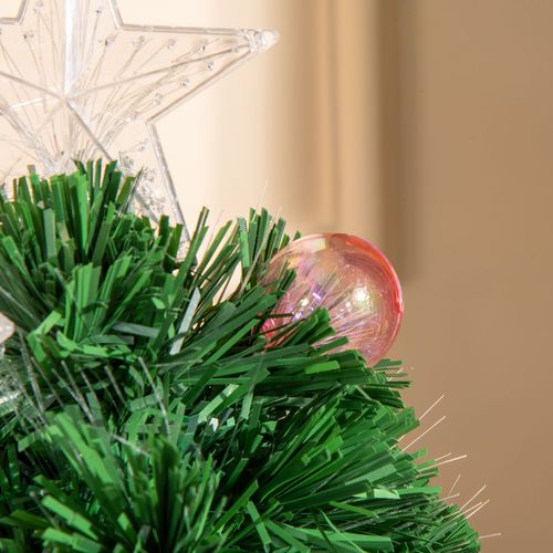 2FT Pre-lit Artificial Christmas Tree Tabletop LED Lights Pot Table Desk Green