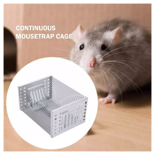 Rat Mice Mouse Traps Cage Catcher Humane Large Pest Rodent Mousetrap Resuable